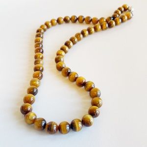 Tiger’s Eye Gemstone Necklace